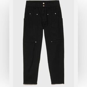 FRAME barrel twisted Trapunto cargo utility pants sz 30